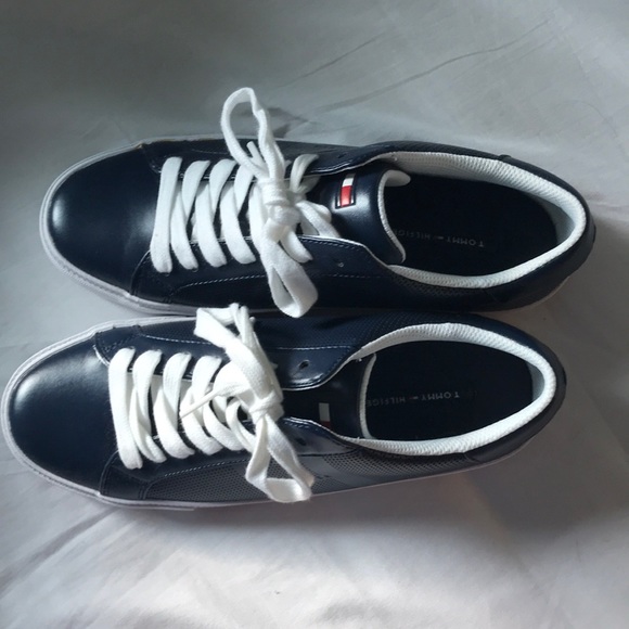 Tommy Hilfiger Dark Blue Sneakers - Picture 3 of 5